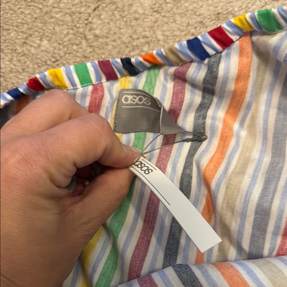 ASOS Multicolor Striped Dress - Picture 3 of 3